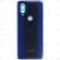 Motorola One Vision (XT1970-1) Battery cover sapphire blue 5S58C14361