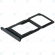 Huawei P smart Z (STK-L21) Sim tray + MicroSD tray midnight black 51661MSD_image-1