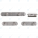 Side key set silver for iPhone 11 Pro Max_image-1
