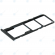 Samsung Galaxy A20s (SM-A207F) Sim tray + MicroSD tray black GH81-17817A
