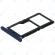 Sony Xperia L4 (XQ-AD52) Sim tray + MicroSD tray blue 501859501_image-1