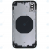 Battery cover with frame (NO LOGO) space grey for iPhone X_image-1
