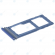 Samsung Galaxy M52 5G (SM-M526B) Sim tray + MicroSD tray light blue GH98-46930B_image-1