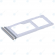 Samsung Galaxy M52 5G (SM-M526B) Sim tray + MicroSD tray white GH98-46930C_image-1