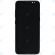 Samsung Galaxy S8 (SM-G950F) Display module front cover + LCD + digitizer + battery black GH82-13971A_image-1