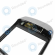 BlackBerry 9790 Bold front cover touchscreen, voorkant behuizing touchpanel zwart onderdeel 201201C