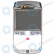 BlackBerry 9790 Bold front cover touchscreen, voorkant behuizing touchpanel wit onderdeel 2012131