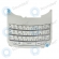 Blackberry 9810 Torch Complete housing, Housing White spare part HOUSN