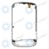 Blackberry Q10 middle cover silver