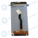 Alcatel One Touch Idol X+ (6043D) Display module LCD + Digitizer white  image-1