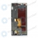 Huawei Ascend P7 Display module frontcover+lcd+digitizer white  image-1