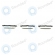 Samsung Galaxy S6 (SM-G920), S6 Edge (SM-G925) Volume key and power key silver