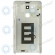 Huawei Ascend Mate 7 Battery cover silver  image-1
