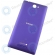 Sony Xperia C (C2305) Battery cover purple  image-1