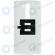 LG G4c (H525N) Battery cover white incl. NFC ACQ88318301; ACQ88378052 image-1