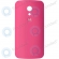 Motorola Moto G (2nd Gen), Moto G 2014, Moto G2 Battery cover pink 20DBU010005; SJHN1141A