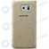 Samsung Galaxy S6 Edge Flip wallet canvas gold EF-WG925BFEGWW EF-WG925BFEGWW