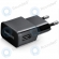 Samsung USB travel charger 1000 mAh incl. USB data cable black ETA0U81EBE + ECC1DU5ABE ETA0U81EBE + ECC1DU5ABE image-1