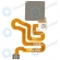 Huawei P9 Home button incl. Fingerprint flex gold  image-1
