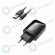 HTC Travel adapter TC P900 1.6A incl. microUSB data cable DC M600 black   image-1