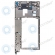 Sony Xperia XA Ultra (F3211, F3213, F3215) Middle cover silver A/330-0000-00337