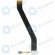 Samsung Galaxy Tab 3 10.1 (GT-P5200, GT-P5210, GT-P5220) Charging connector flex incl. Microphone module GH59-13223A image-1