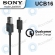 Sony UCB-16 microUSB data cable black   image-1