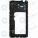 Huawei Y635 (Y635-L21) Middle cover + Camera lens black 02350HKC image-1