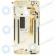 Huawei Nova Battery cover gold without logo  image-1