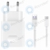 Huawei SuperCharge travel charger HW-050450E00 5A with USB data cable typ-C white