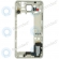 Samsung Galaxy Alpha (SM-G850F) Middle cover silver GH96-07649A GH96-07649A image-1