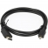 HDMI cable 1 meter Version: 1.4 HighSpeed with Ethernet. Connector types: HDMI A Male to Micro HDMI D Male. AWG number: 34. Length: 1 meter. Color: Black.  image-1