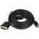 HDMI cable 5 meter Version: 1.4 HighSpeed with Ethernet. Connector types: HDMI A Male to DVI D Male. Length: 5 meter. Color: Black.  image-2
