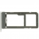 Samsung Galaxy S8 (SM-G950F) Sim tray + MicroSD tray silver Incl. microSD tray. GH98-41131B image-1
