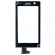 Sony ST25i Xperia U display touchscreen, digitizer touchpanel black spare part 1252-2337.1 1252-2344.1
