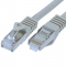 FTP CAT7 network cable 3 meter Type: S/FTP CAT7. Wires: AWG 26. Connector 1: RJ45 Male. Connector 2: RJ45 Male. Length: 3 meter. Color: Grey. Halogen free: Yes.