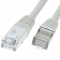 UTP CAT5e network cable 15 meter Type: SF/UTP CAT5e. Wires: AWG 26/7. Connector 1: RJ45 Male. Connector 2: RJ45 Male. Length: 15 meter. Color: Grey. Extra: Crossover
