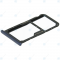 Huawei Mate 10 Lite (RNE-L01, RNE-L21) Sim tray + MicroSD tray blue 51661HAV
