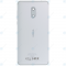 Nokia 6 Battery cover white-silver 20PLESW0016