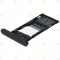 Sony Xperia XZ2 Compact Dual (H8324) Sim tray + MicroSD tray black 1313-0973