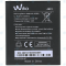 Wiko Tommy (P4901), Tommy 2 (V3931) Battery 4901 2500mAh S104-V02000-001