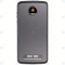 Motorola Moto Z2 Play (XT1709, XT1710) Battery cover lunar grey 01019373402W