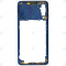 Samsung Galaxy A7 2018 (SM-A750F) Middle cover blue GH98-43585D