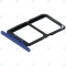 Huawei Honor View 20 (PCT-L29B) Sim tray sapphire blue 51661KYY