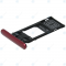Sony Xperia 5 (J8210) Sim tray + MicroSD tray red 1319-9441
