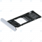 Sony Xperia 5 (J9210) Sim tray + MicroSD tray grey 1319-9442