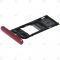 Sony Xperia 5 (J9210) Sim tray + MicroSD tray red 1319-9444