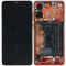 Huawei P30 (ELE-L09 ELE-L29) Display module frontcover+lcd+digitizer+battery amber sunrise 02352NLQ
