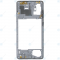 Samsung Galaxy A71 (SM-A715F) Middle cover prism crush silver GH98-44756B