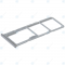Samsung Galaxy A71 (SM-A715F) Sim tray + MicroSD tray prism crush silver GH98-44757B